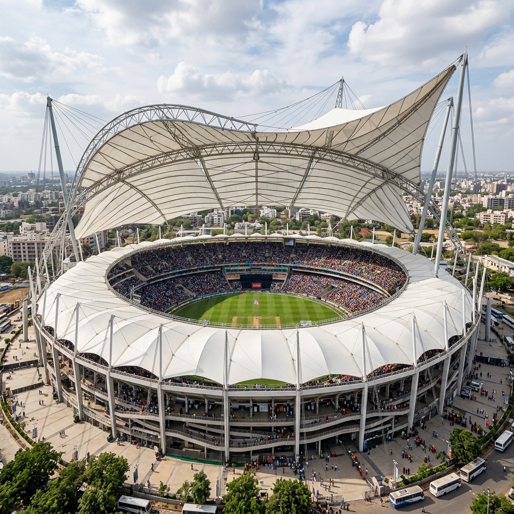 Tensile Stadium Roof