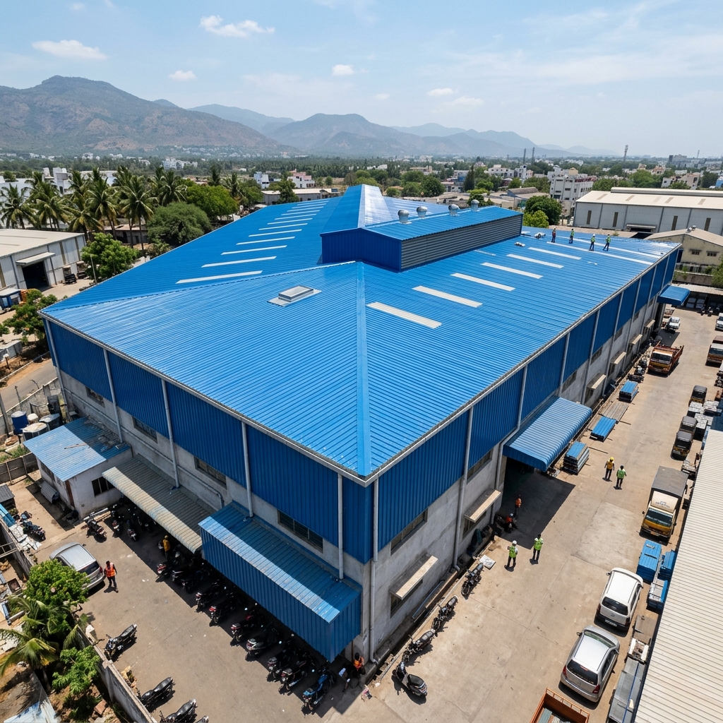 Trapezoidal Roofing