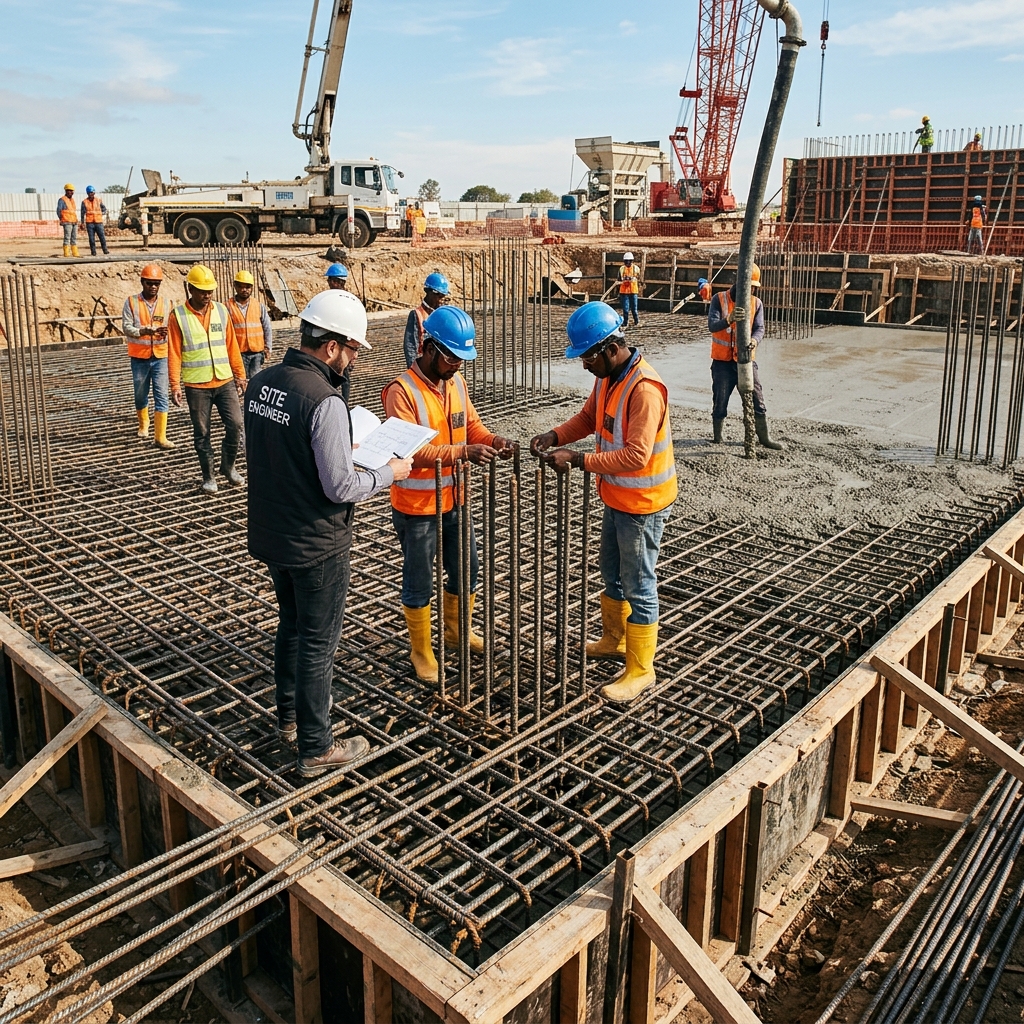 Civil Construction Reinforced Concrete